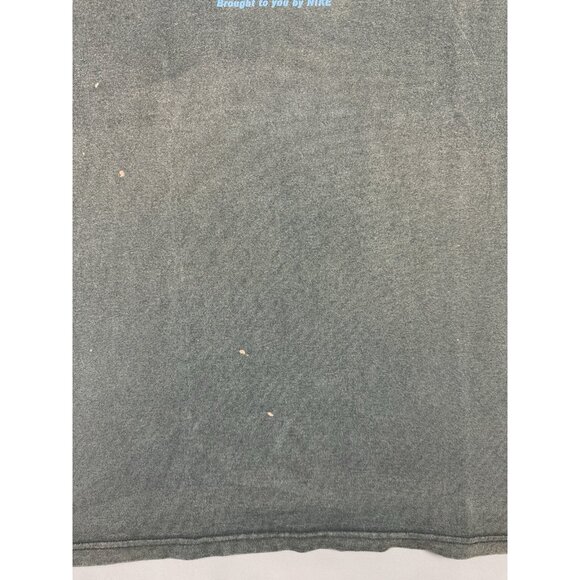 Vintage Y2K Nike Basketball All Day Award Trashtalk Court Embarass Faded Black - Picture 7 of 12